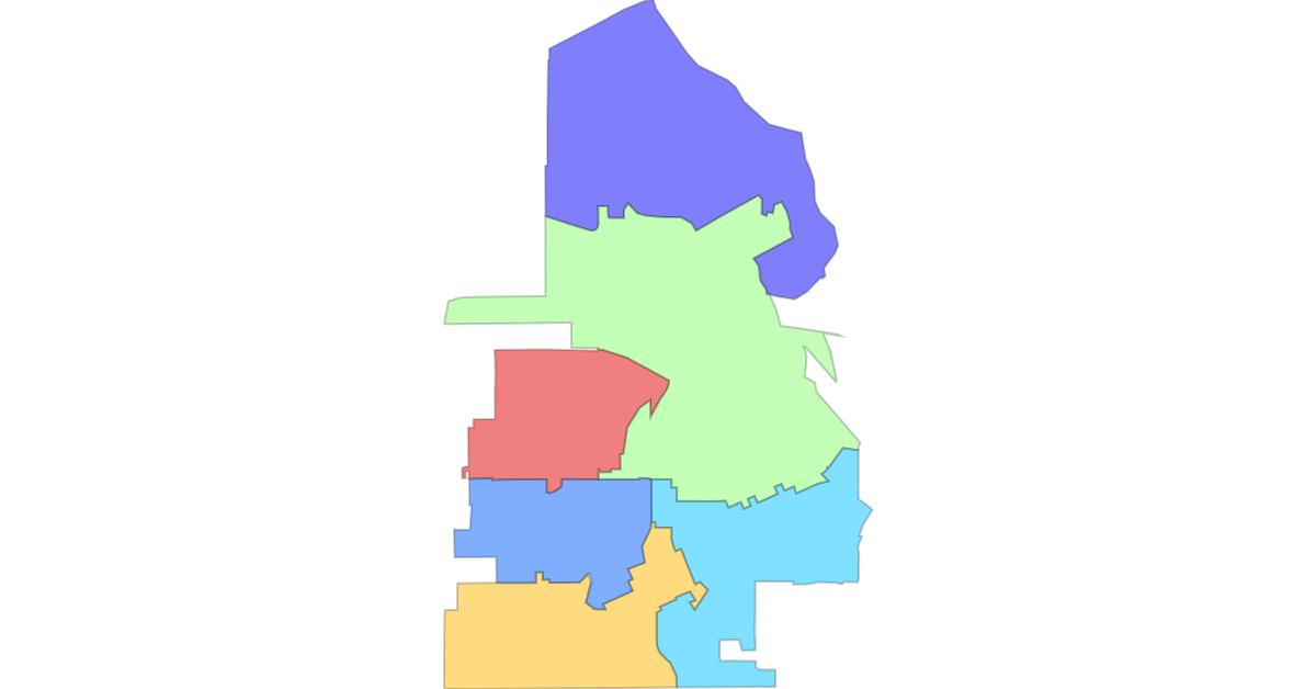 City of Santa Clara Top Redistricting Plan